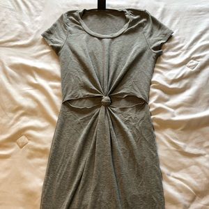 T-Shirt Dress with Cut Outs!